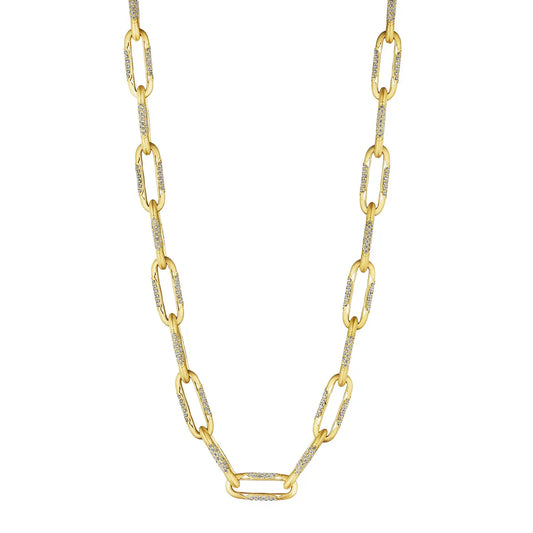 Crescent Eclipse Large Link Necklace. Style FN 666 18.