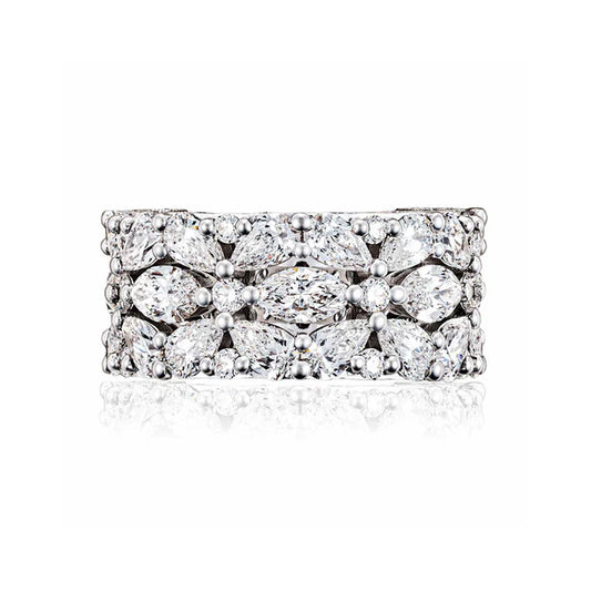 Tacori East West Marquise And Pear Diamond Band Style # HT 2694 W