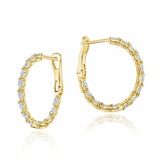 Large Hoop Earrings | Style # FE 828