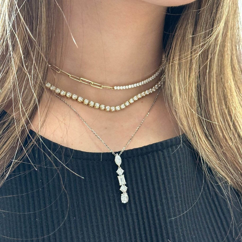 Multi Shape Drop Pendant