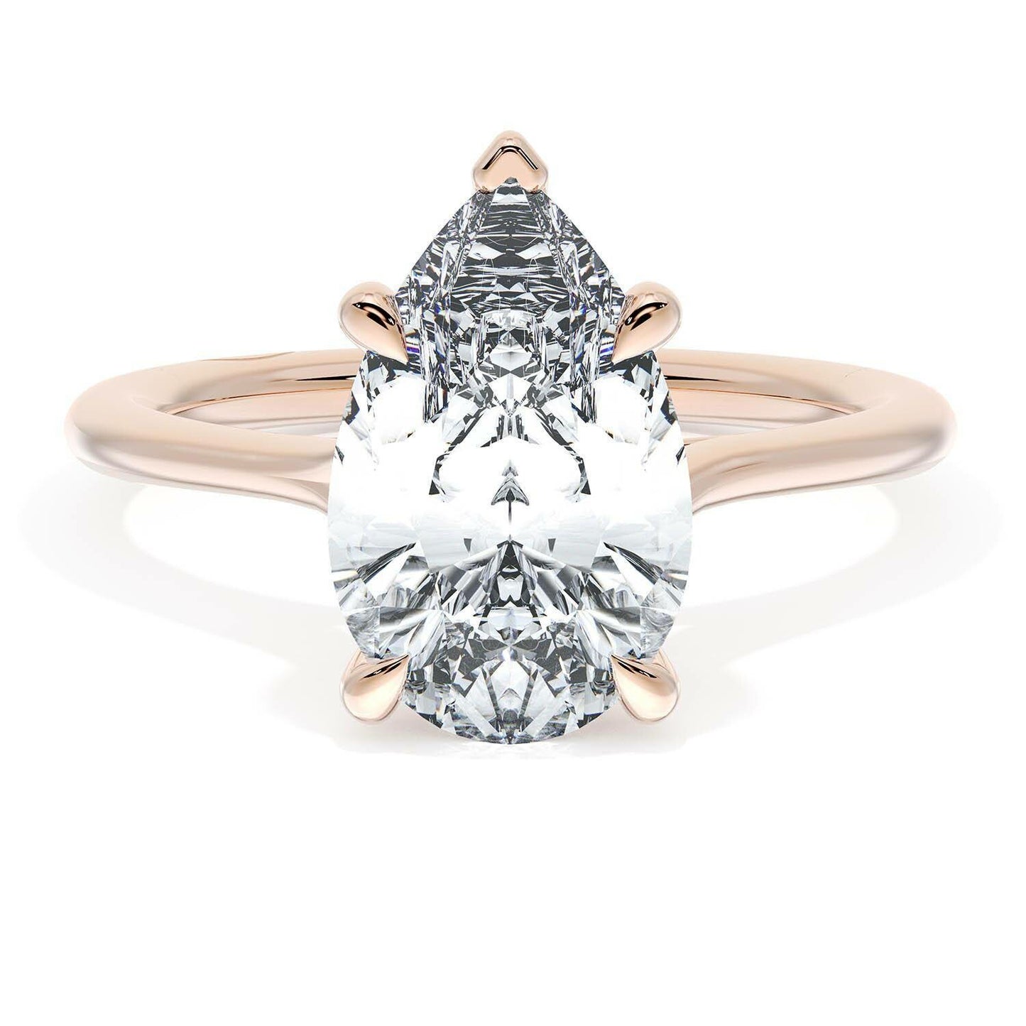 Pear Solitaire Engagement Ring | Style # HT 2588 PS