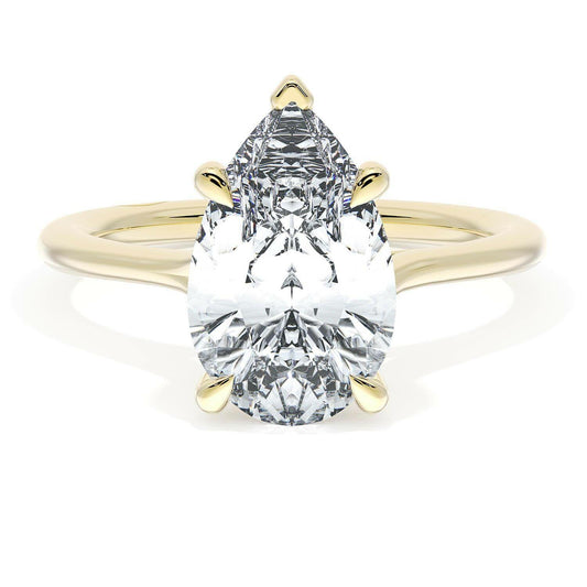 Pear Solitaire Engagement Ring | Style # HT 2588 PS