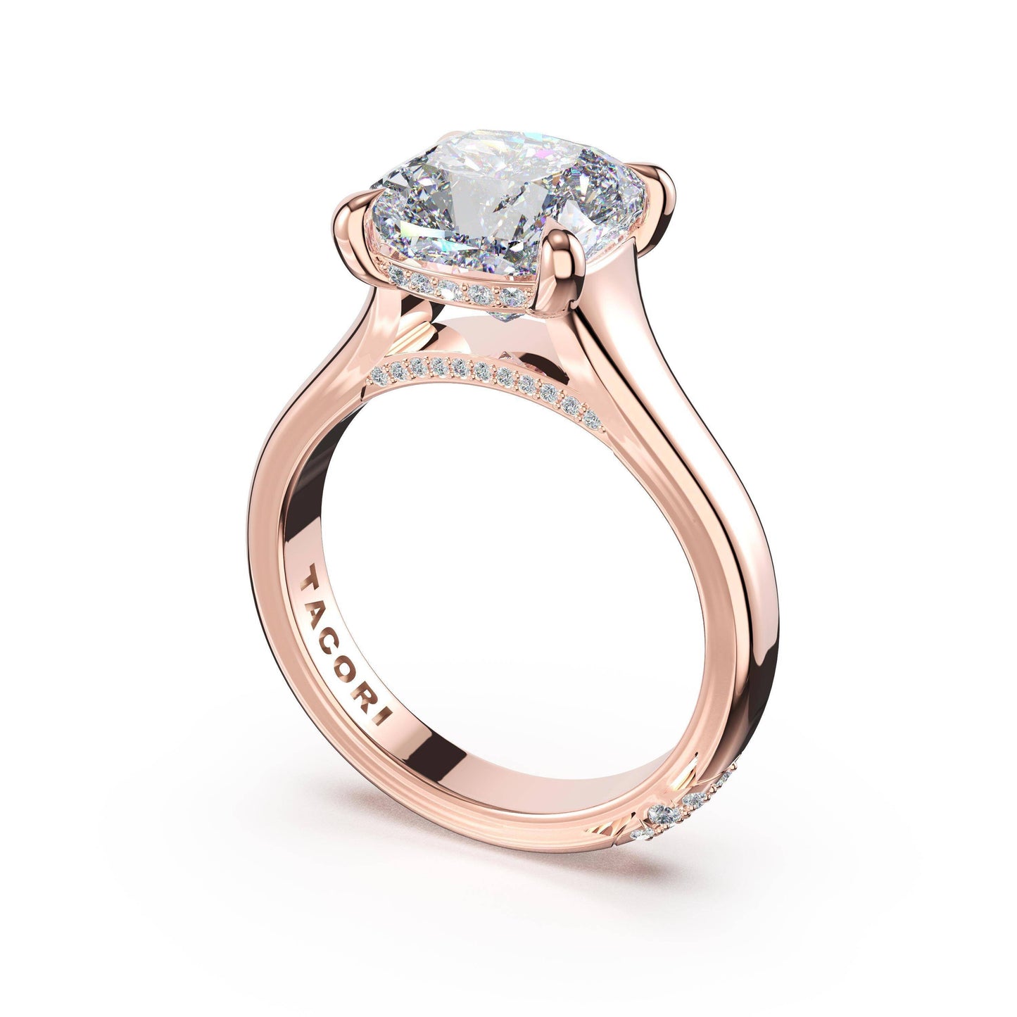 Cushion Solitaire Engagement Ring | Style # 4283 CU