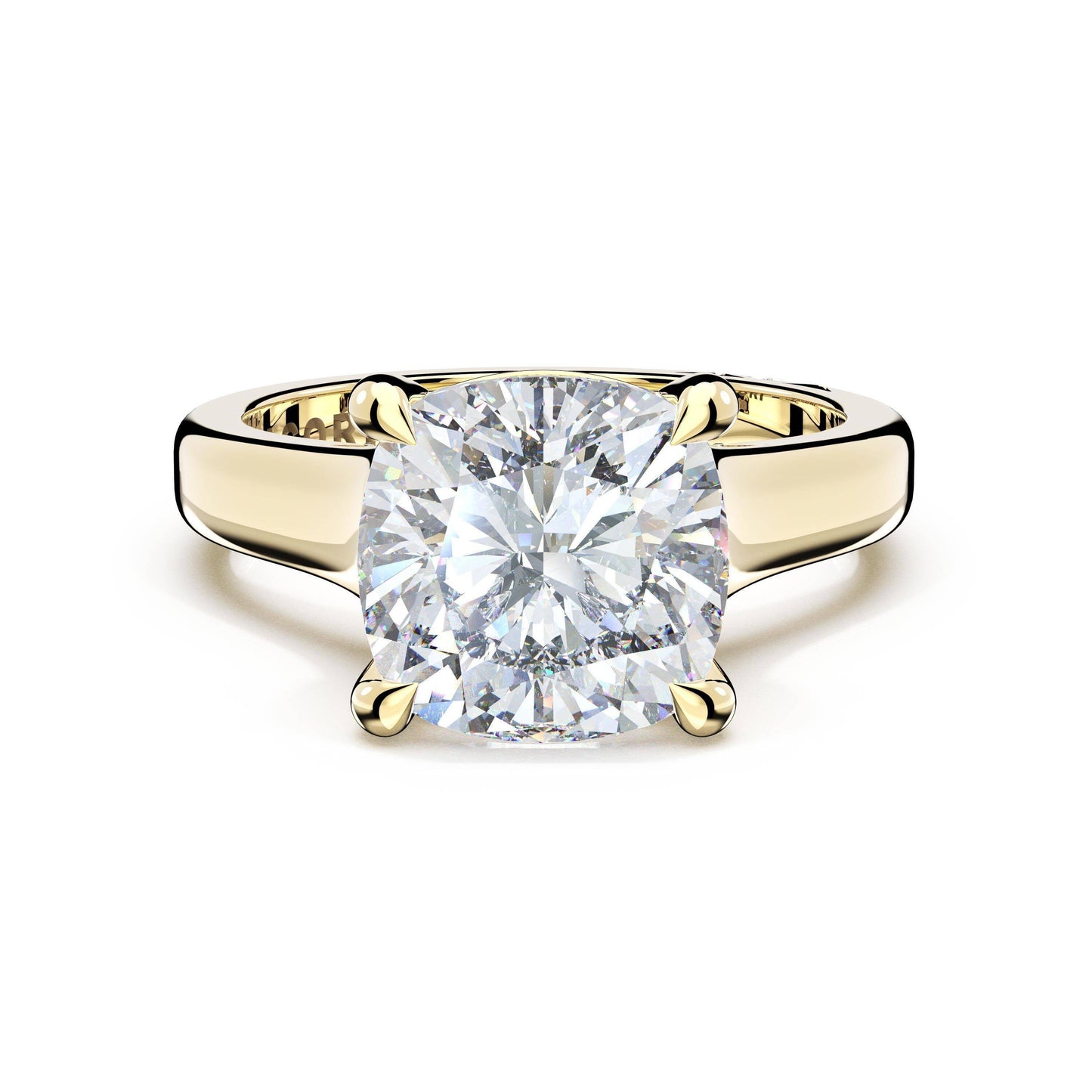 Cushion Solitaire Engagement Ring | Style # 4283 CU
