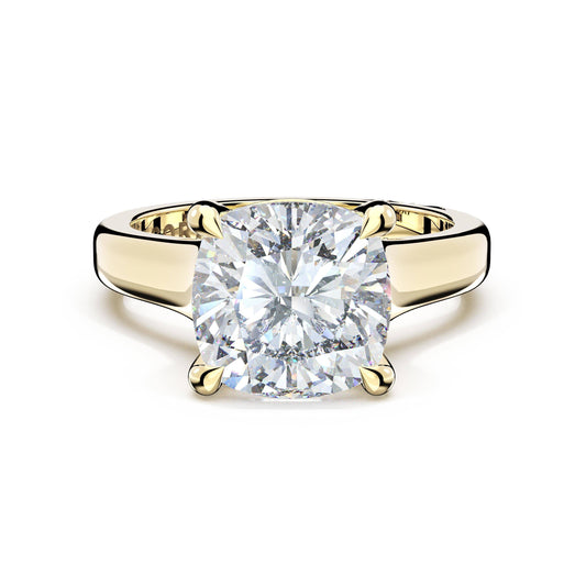 Cushion Solitaire Engagement Ring | Style # 4283 CU