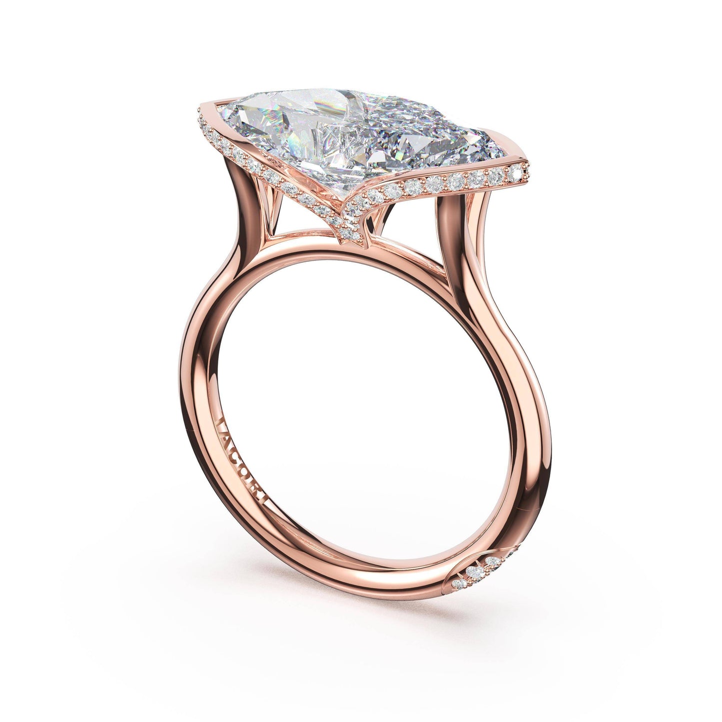 Marquise Solitaire Engagement Ring | Style # 42925 MQ