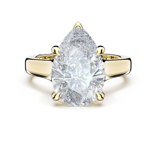 Pear Solitaire Engagement Ring | Style # 4283 PS