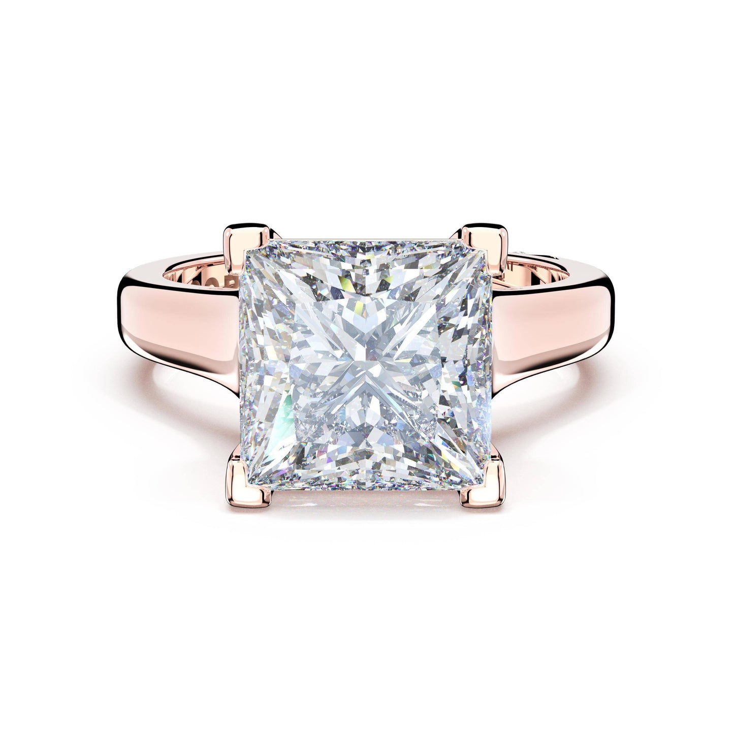 Princess Solitaire Engagement Ring | Style # 4283 PR