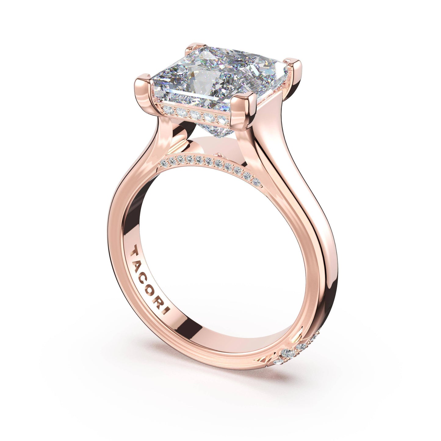 Princess Solitaire Engagement Ring | Style # 4283 PR