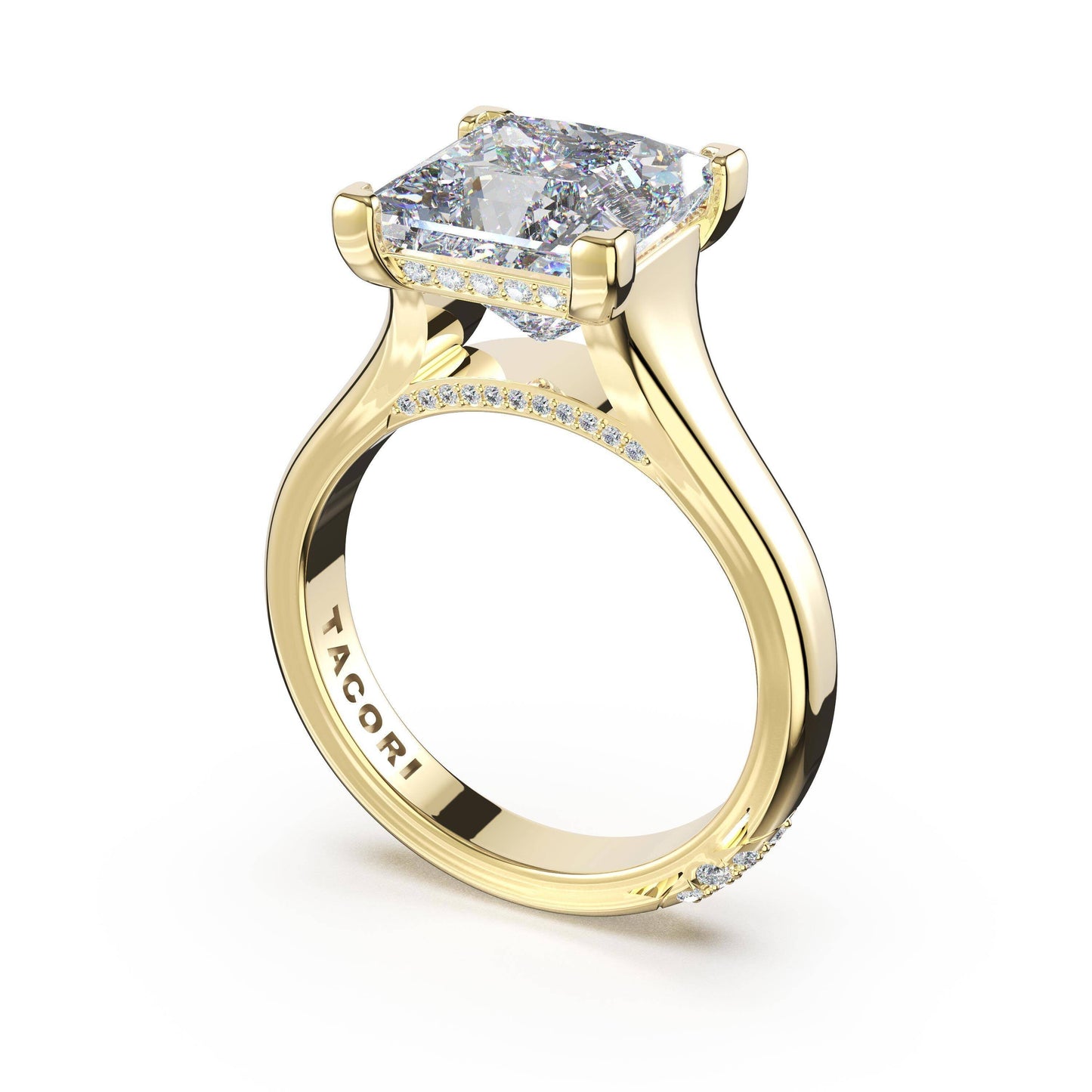 Princess Solitaire Engagement Ring | Style # 4283 PR