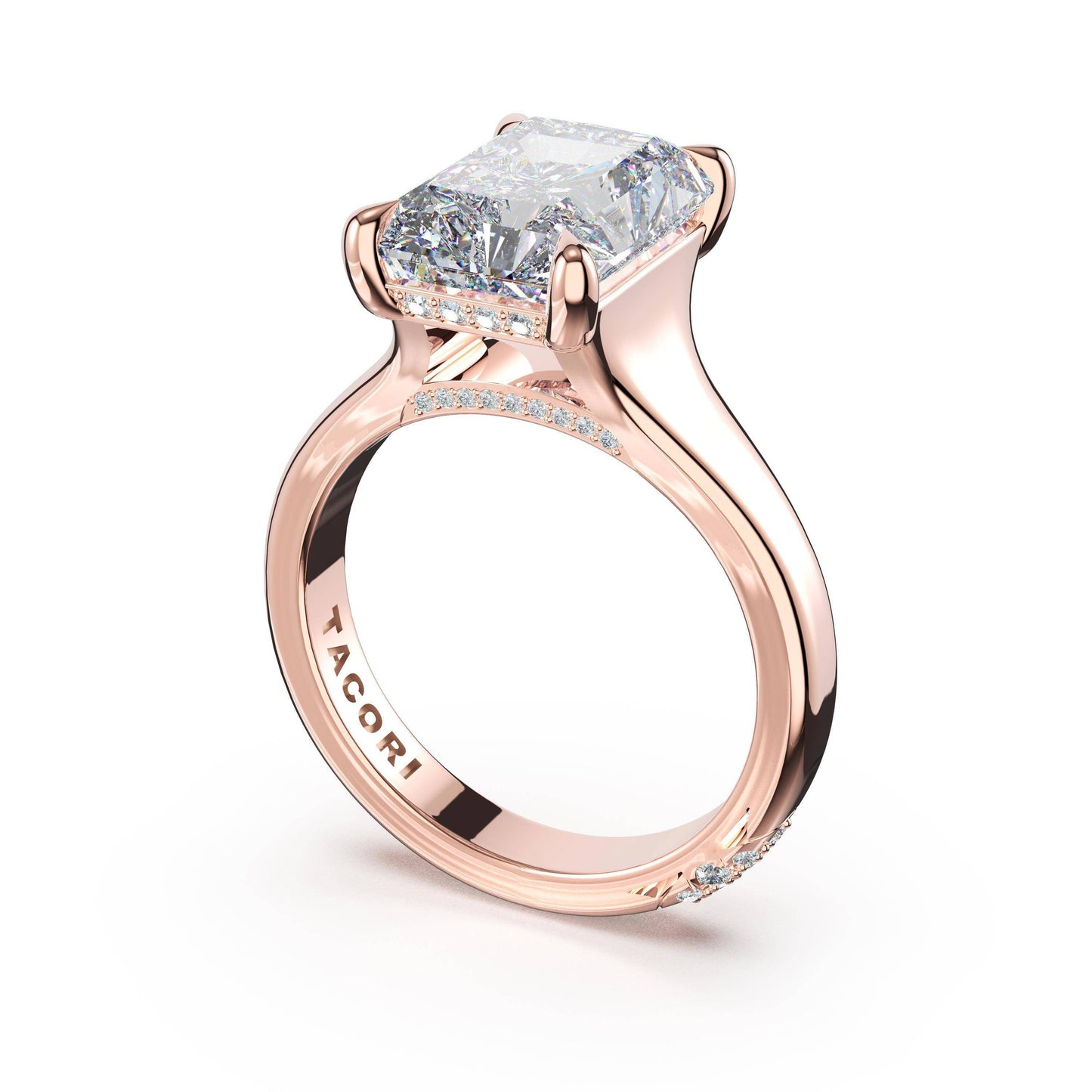 Radiant Solitaire Engagement Ring | Style # 4283 RAD