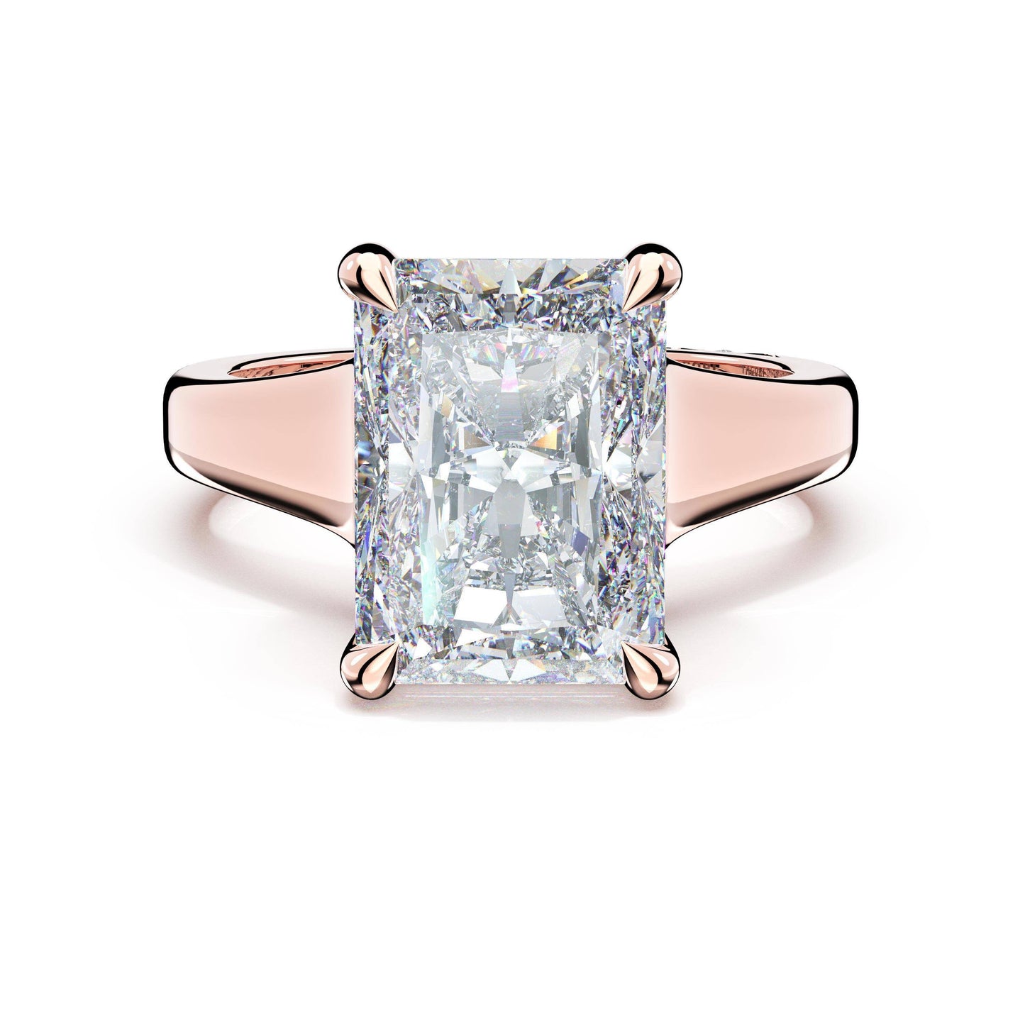 Radiant Solitaire Engagement Ring | Style # 4283 RAD
