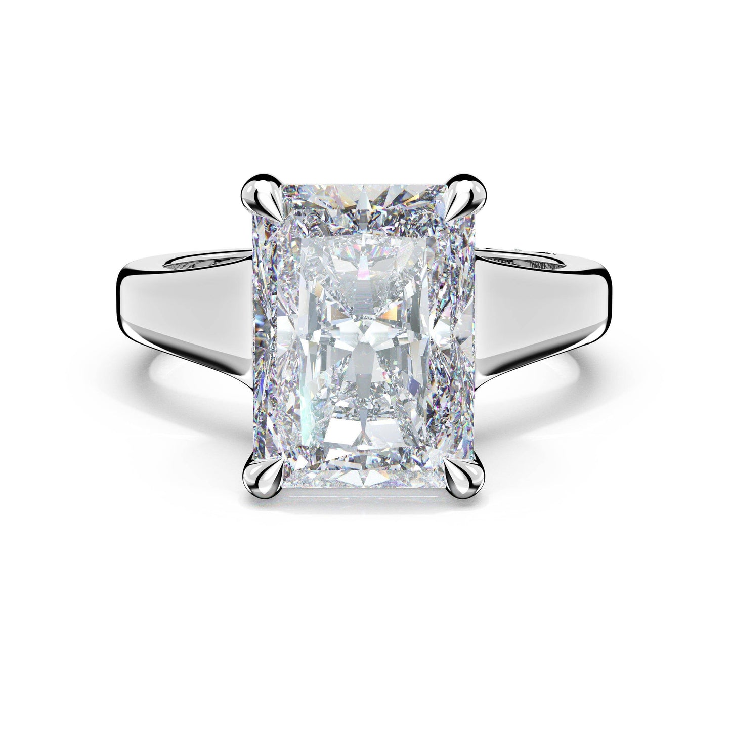 Radiant Solitaire Engagement Ring | Style # 4283 RAD