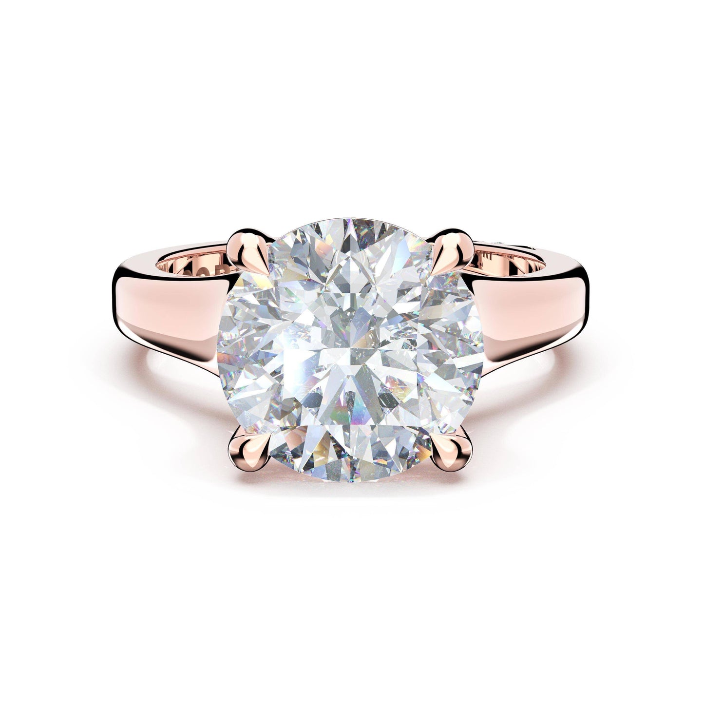 Round Solitaire Engagement Ring | Style # 4283 RD