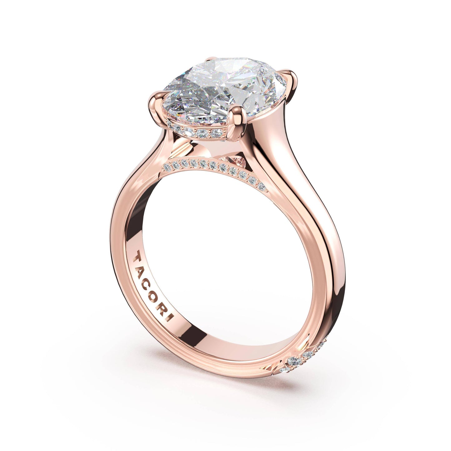 Oval Solitaire Engagement Ring | Style # 4283 OV