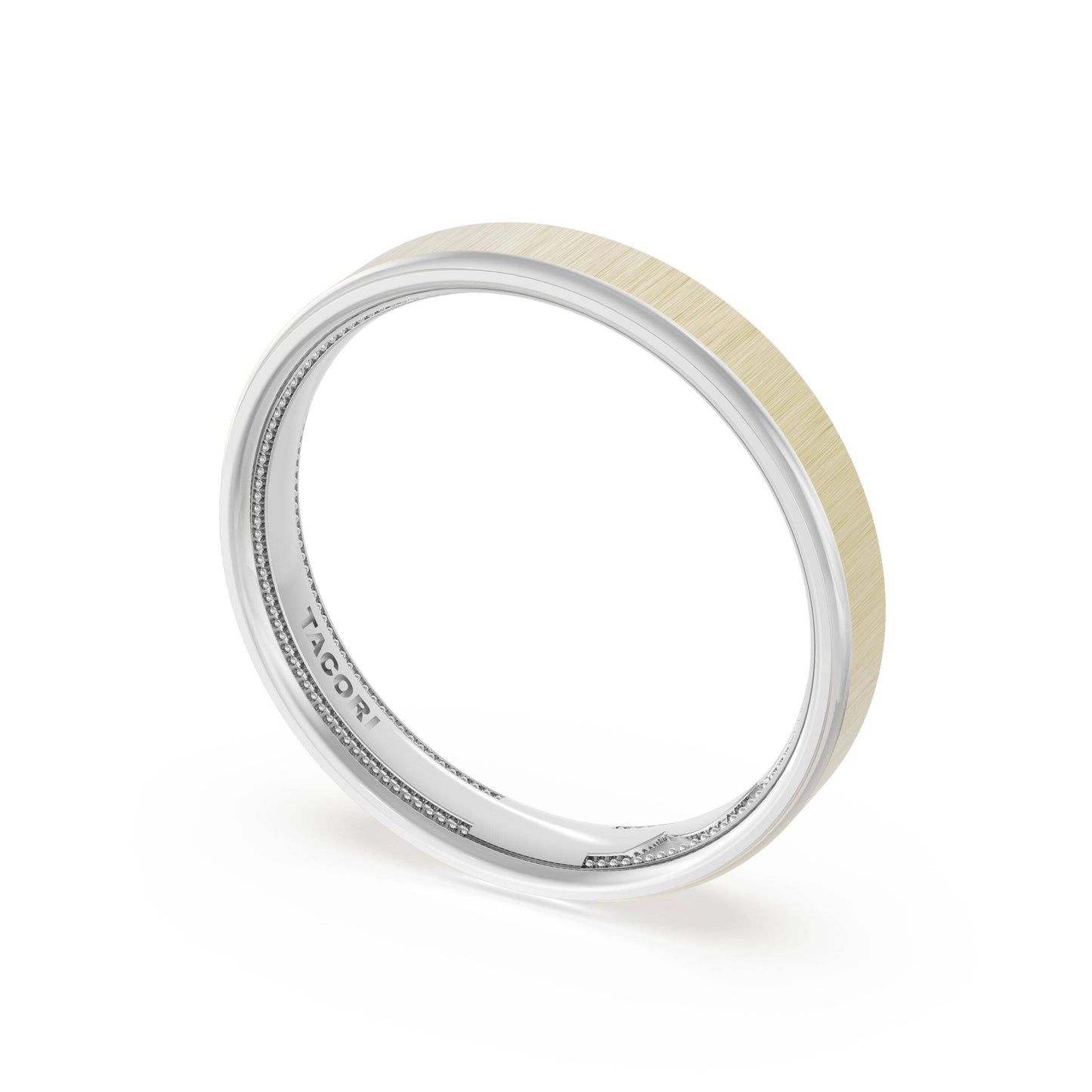 Flat Satin Finish Wedding Band Style # 1634