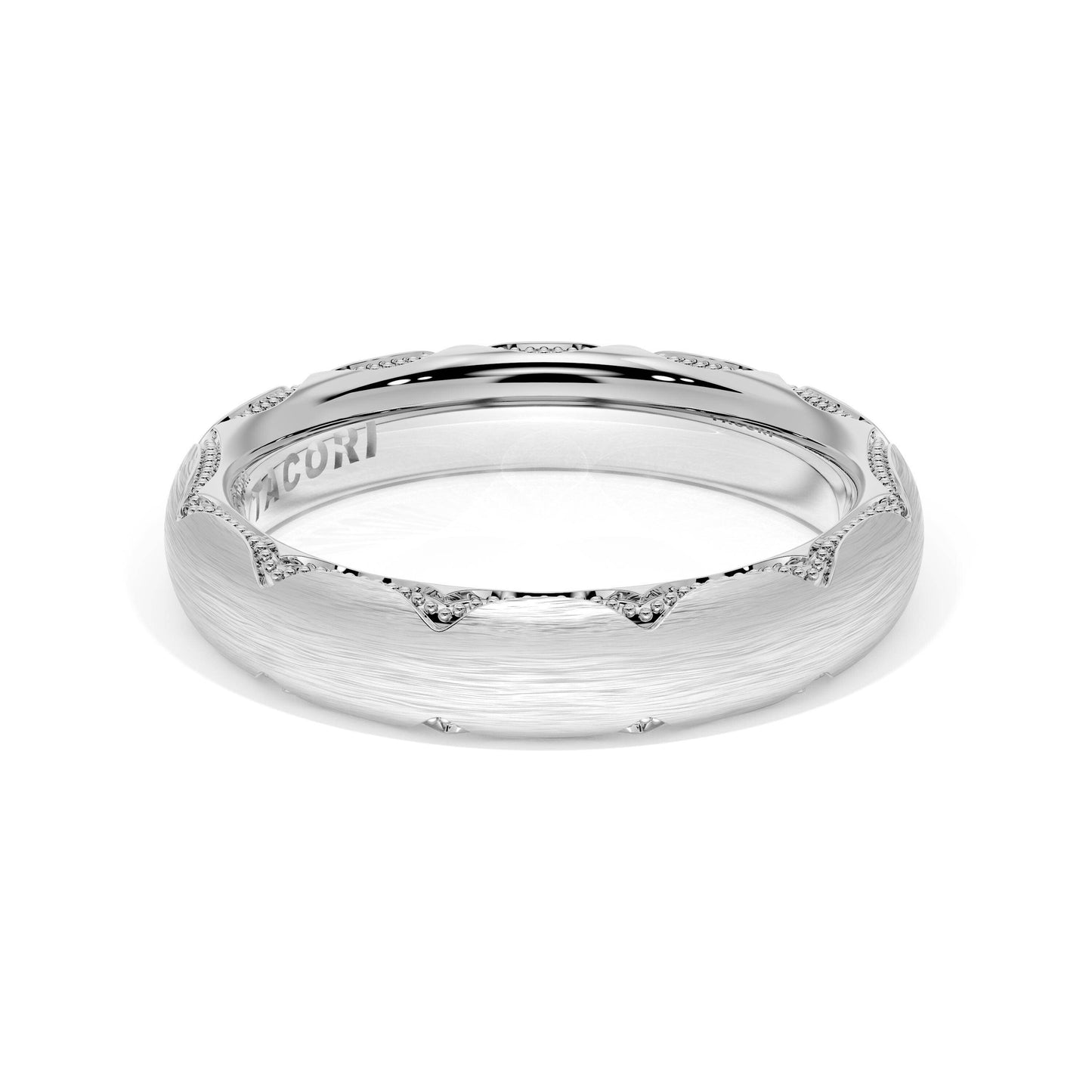 Brushed Finish Wedding Band Style # 4144 BB