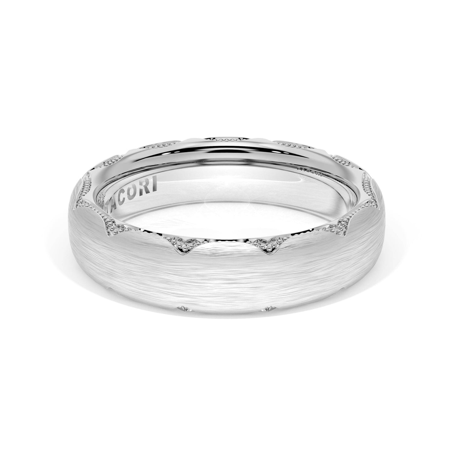 Brushed Finish Wedding Band Style # 4144 BB
