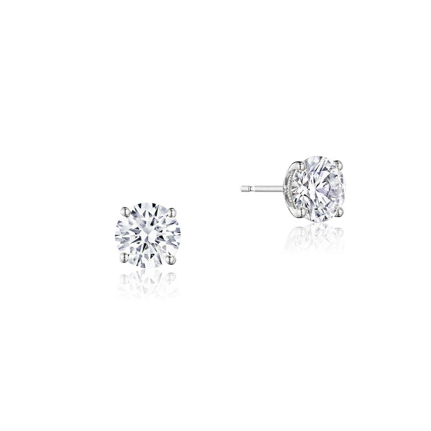 1 CT Diamond Stud Earrings Style # FE807