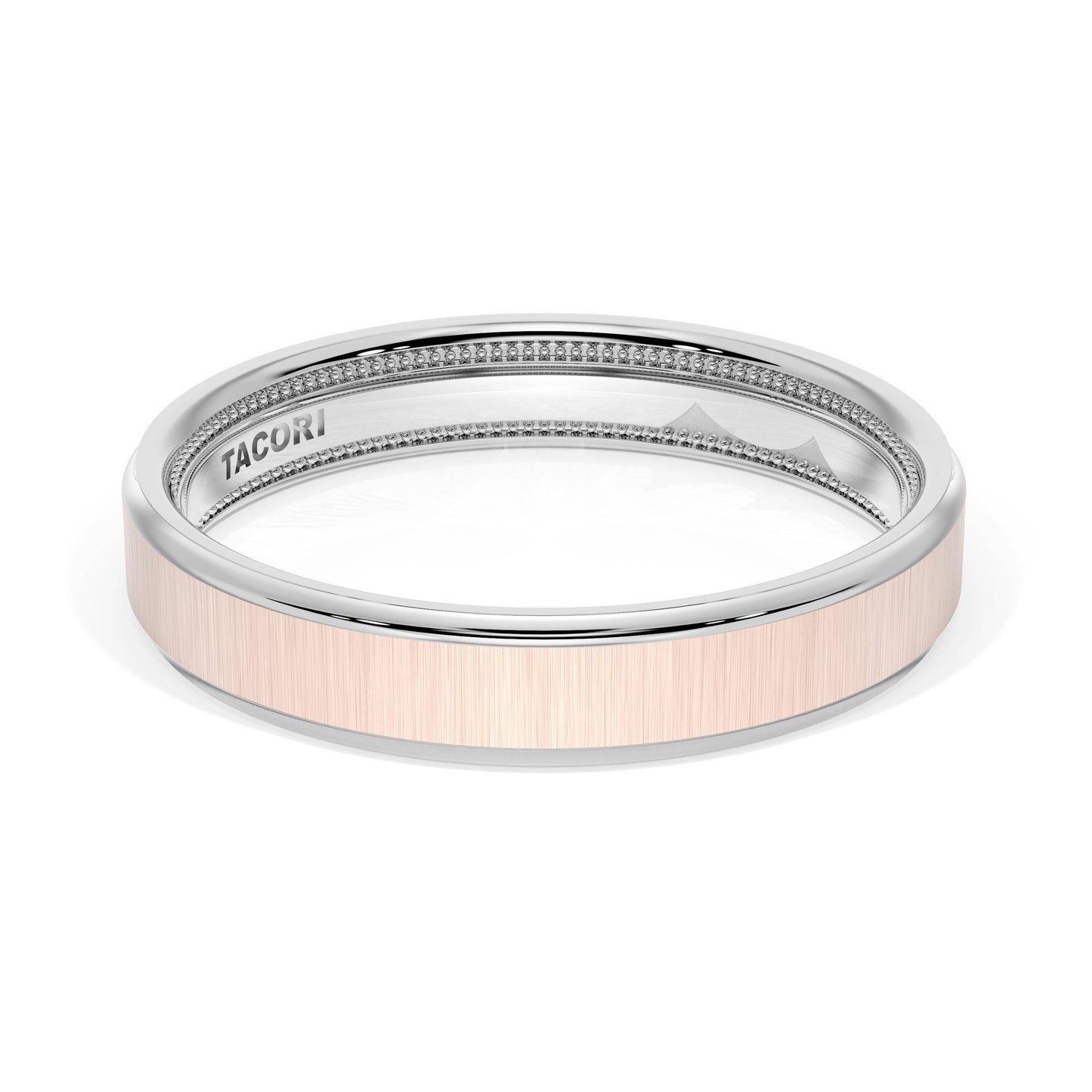 Flat Satin Finish Wedding Band Style # 1634
