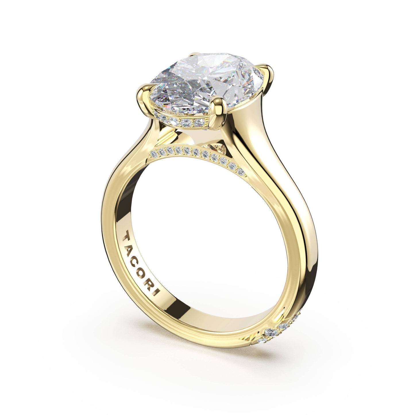 Oval Solitaire Engagement Ring | Style # 4283 OV