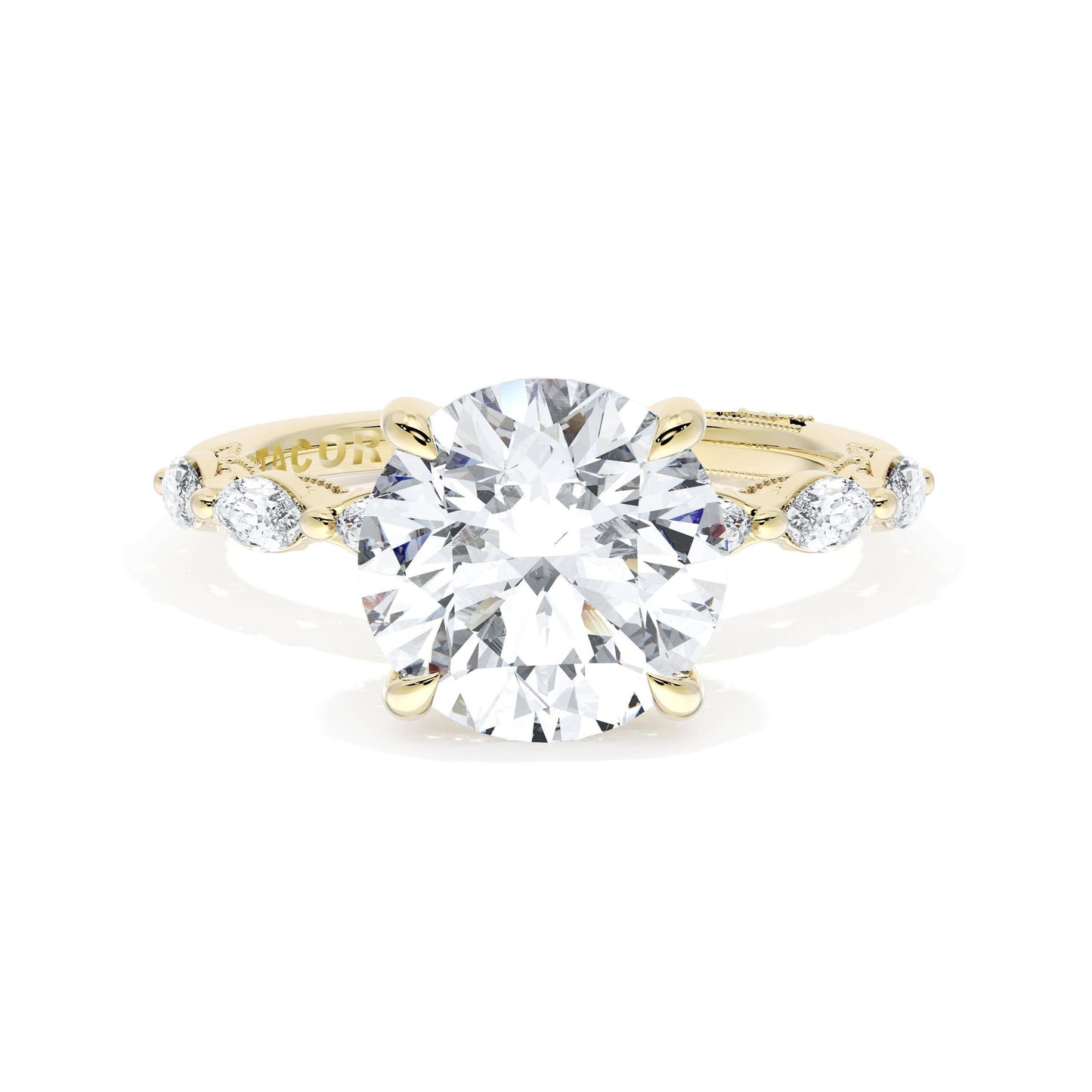 Round Solitaire Engagement Ring Style # 42225