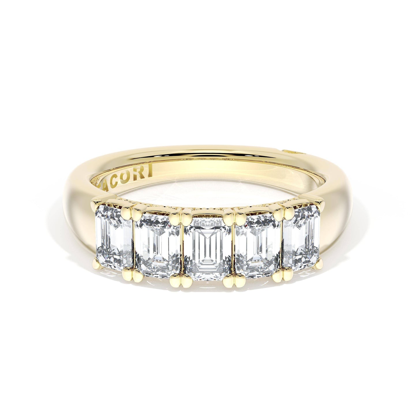 Emerald Cut Diamond Eternity Band Style # 420