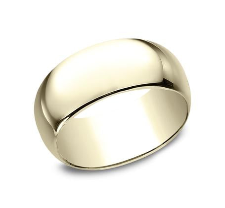 Benchmark White Gold 10mm Ring SKU 1100W