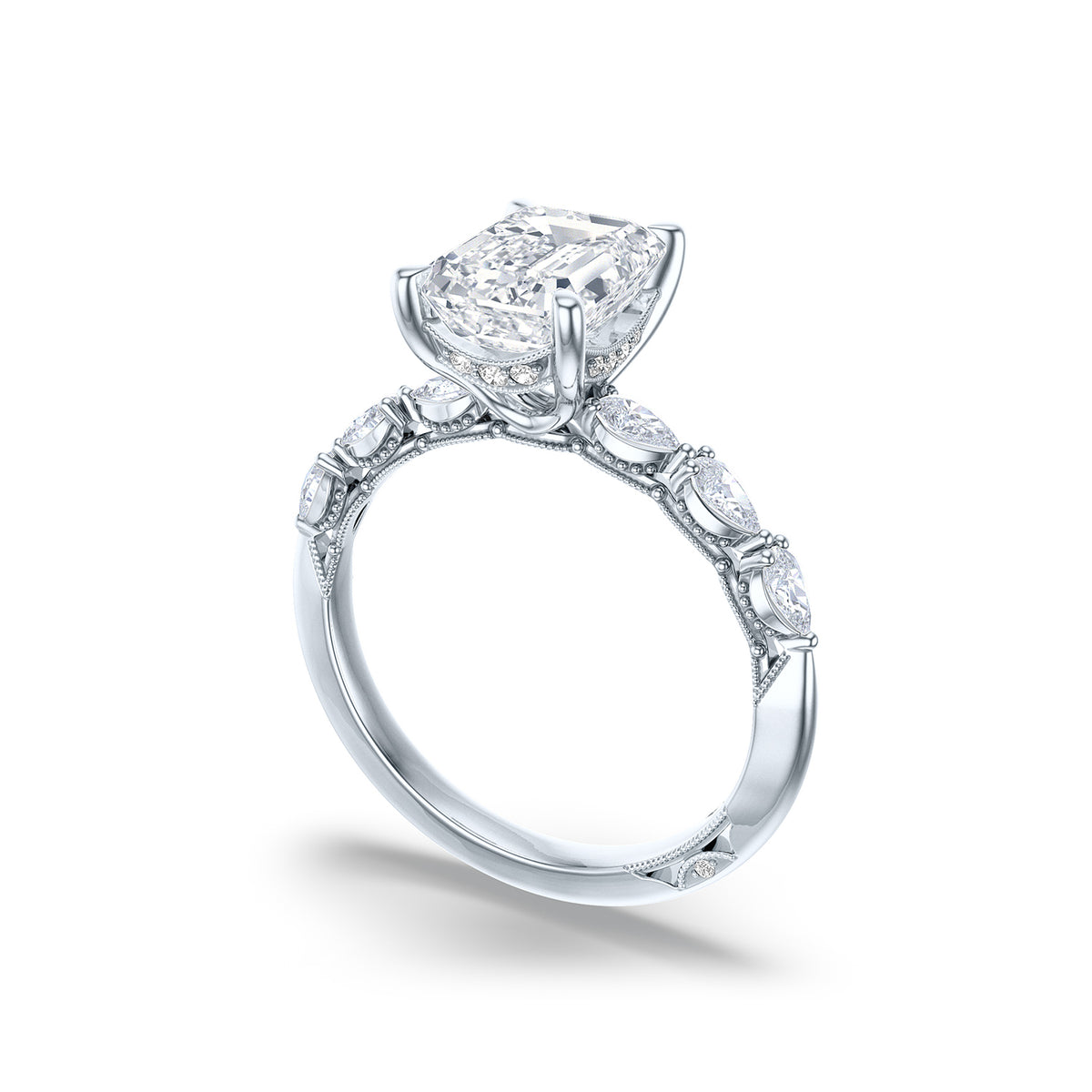 Ec Diamond Sculpted Crescent # 2687 EC – Harling's Jewellers