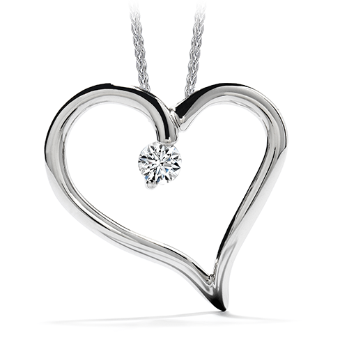 Amorous Heart Pendant Necklace
