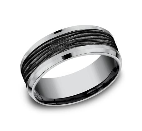 Forge Multi-Material 8mm Ring SKU CF128743BKTGTA