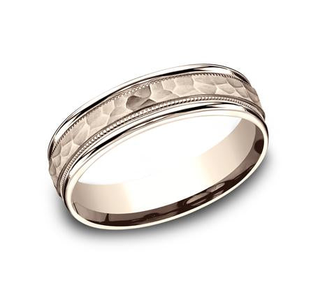 Benchmark Rose Gold 6mm Ring SKU CF156309R