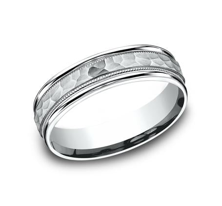 Benchmark White Gold 6mm Ring SKU CF156309W