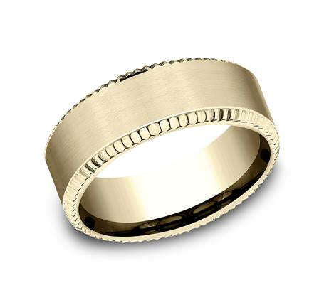 Benchmark Multi-Gold 8mm Ring SKU CF188376