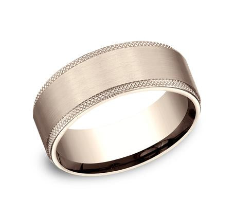 Benchmark Multi-Gold 8mm Ring SKU CF268749