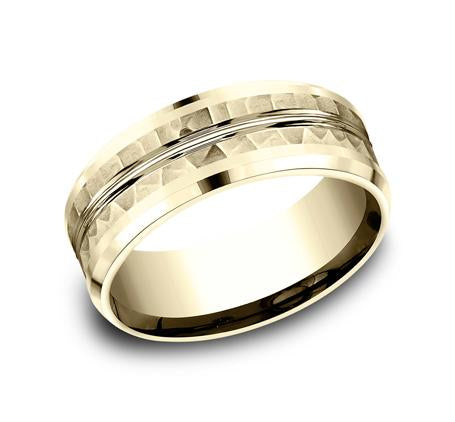 Ammara Stone White Gold 8mm Ring SKU CF408185W
