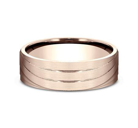 Ammara Stone Rose Gold 7mm Ring SKU CF497760R