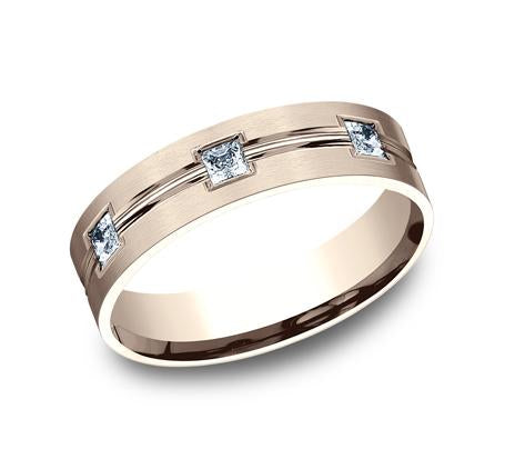 Benchmark White Gold 6mm Diamond Ring SKU CF526828W