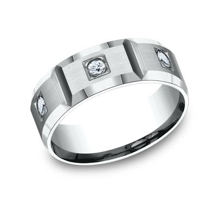 Forge Cobalt 10mm Diamond Ring SKU CF610990CC