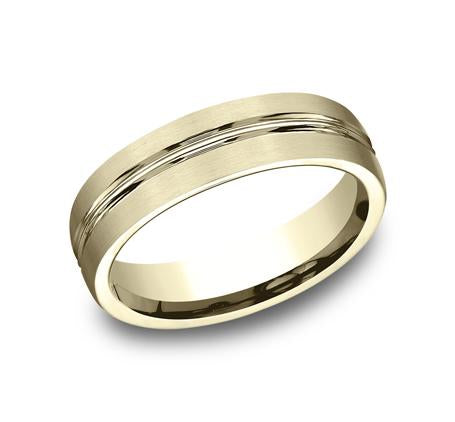 Benchmark Yellow Gold 6mm Ring SKU CF56411Y