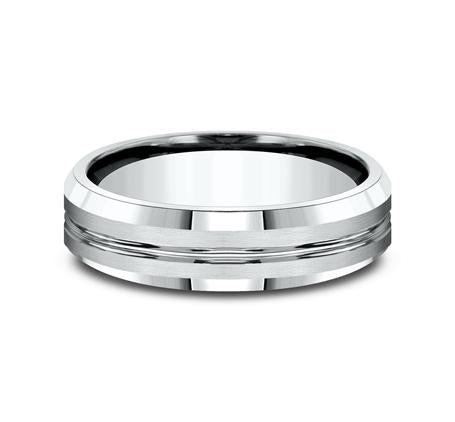 Benchmark White Gold 6mm Ring SKU CF66439W