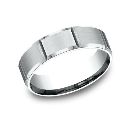 Benchmark White Gold 6mm Ring SKU CF66449W