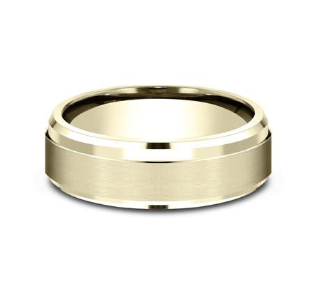 Benchmark Yellow Gold 7mm Ring SKU CF67351Y