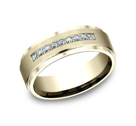 Benchmark White Gold 7mm Diamond Ring SKU CF67380W