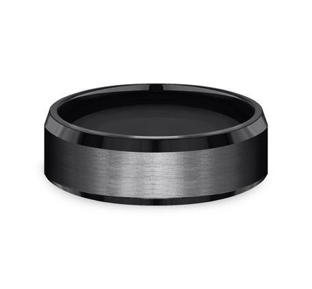 Forge Black Titanium 7mm Ring SKU CF67416BKT