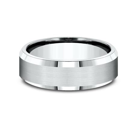 Benchmark Argentium Silver 7mm Ring SKU CF67416SV