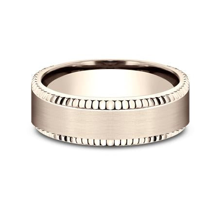 Benchmark Rose Gold 7mm Ring SKU CF67527R