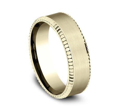 Benchmark Yellow Gold 7mm Ring SKU CF67527Y