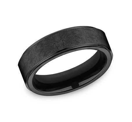Forge Black Titanium 7mm Ring SKU CF67891BKT
