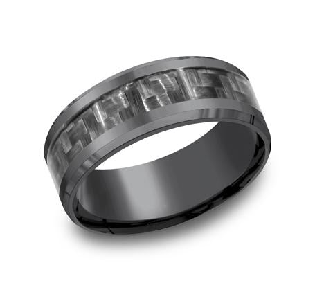 Forge Black Titanium 9mm Ring SKU CF69488CFBKT